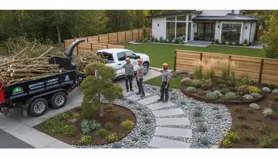 Professional landscape design and tree removal service in Bellevue, WA by Chop Chop Tree