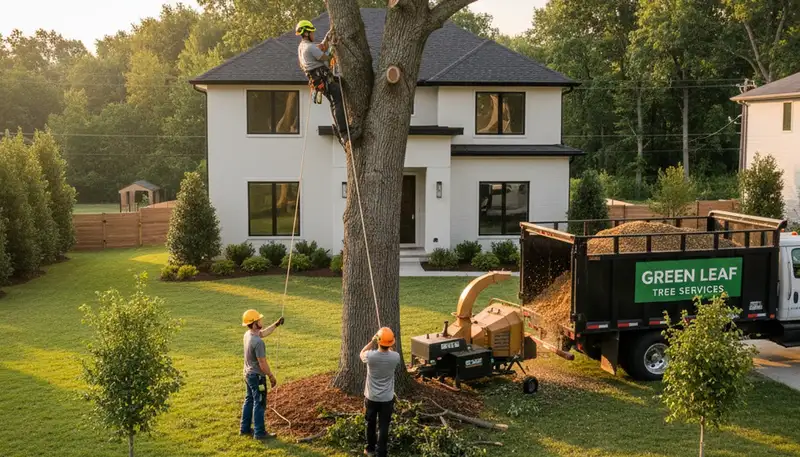 Professional tree removal and landscaping service in Bellevue, WA by Chop Chop Tree experts