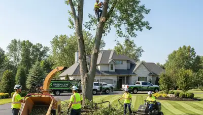 Professional lawn care and tree removal in Bellevue, WA by Chop Chop Tree experts