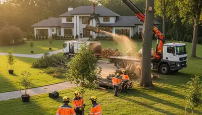 Professional tree planting service in Bellevue, WA by Chop Chop Tree experts