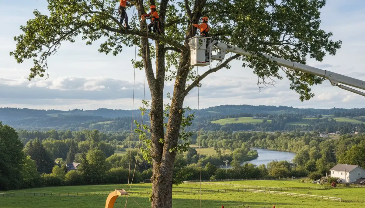 Professional tree removal service in Bellevue, WA by local certified arborists