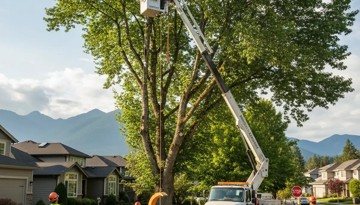 Professional tree removal service in Bellevue, WA by expert arborists at treetrimmingbellevuewa.com