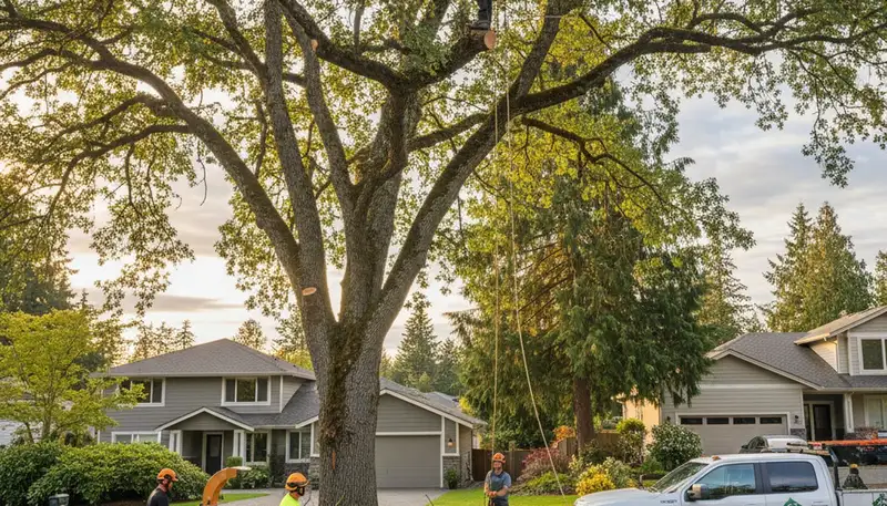 Professional tree removal service in Bellevue WA by certified arborists