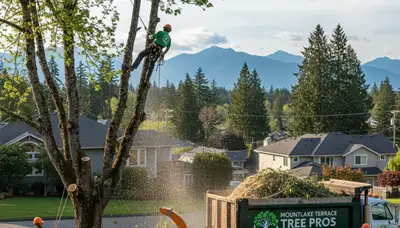 Professional tree removal service in Bellevue WA by certified arborists