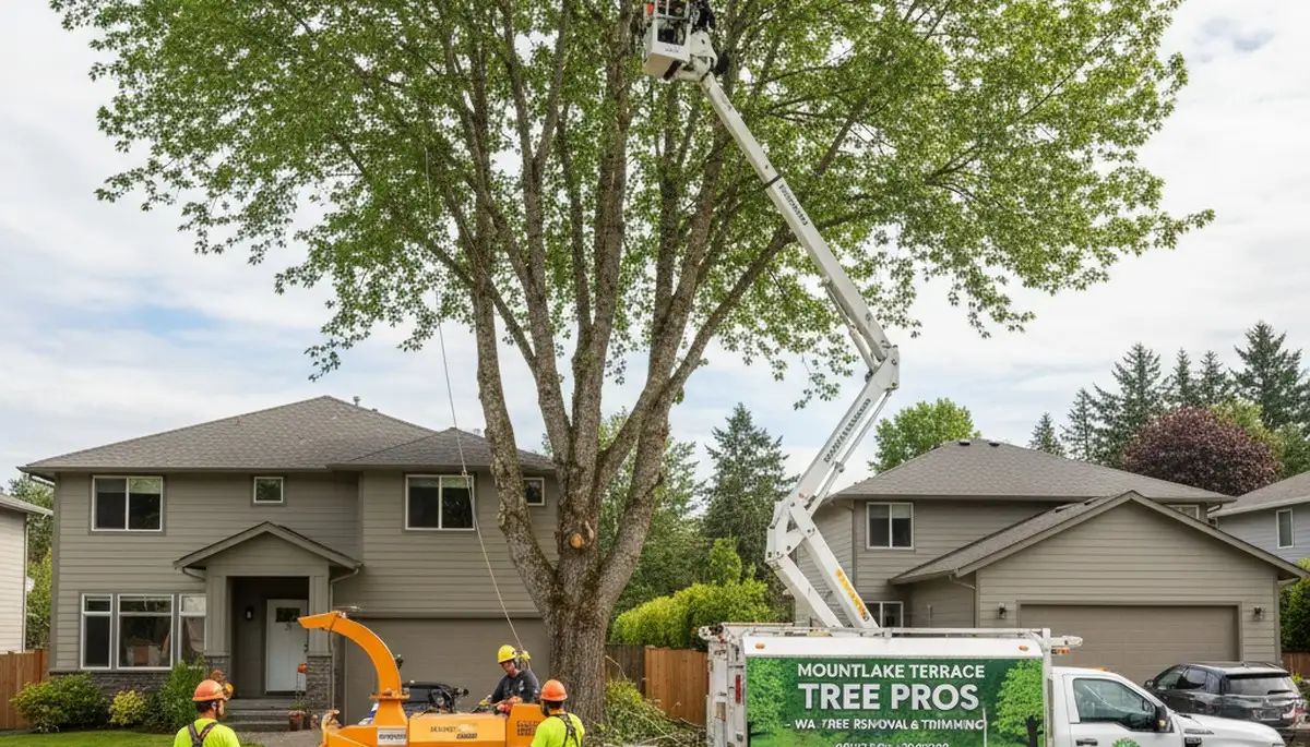 Professional tree removal service in Bellevue WA by certified arborists