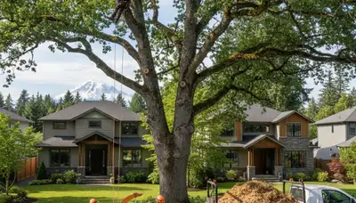 Professional tree removal and trimming service in Bellevue, WA by certified arborists
