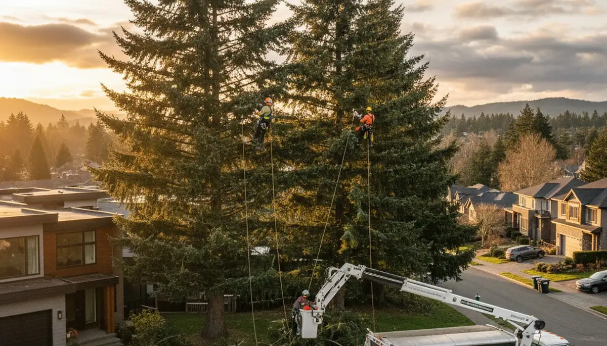 Professional tree removal service in Bellevue, WA by expert arborists at TreeTrimmingBellevueWA.com